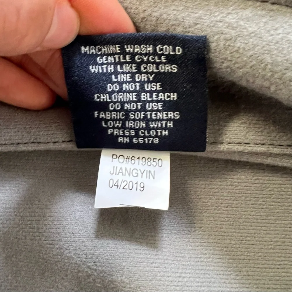 Charles River Zip Up Lightweight Jacket Sz L - Picture 8 of 9